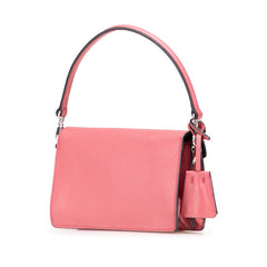 プラダ ハンドバッグ ショルダーバッグ 2WAY ピンク サフィアーノ レザー レディース PRADA 【中古】