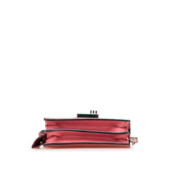 プラダ ハンドバッグ ショルダーバッグ 2WAY ピンク サフィアーノ レザー レディース PRADA 【中古】