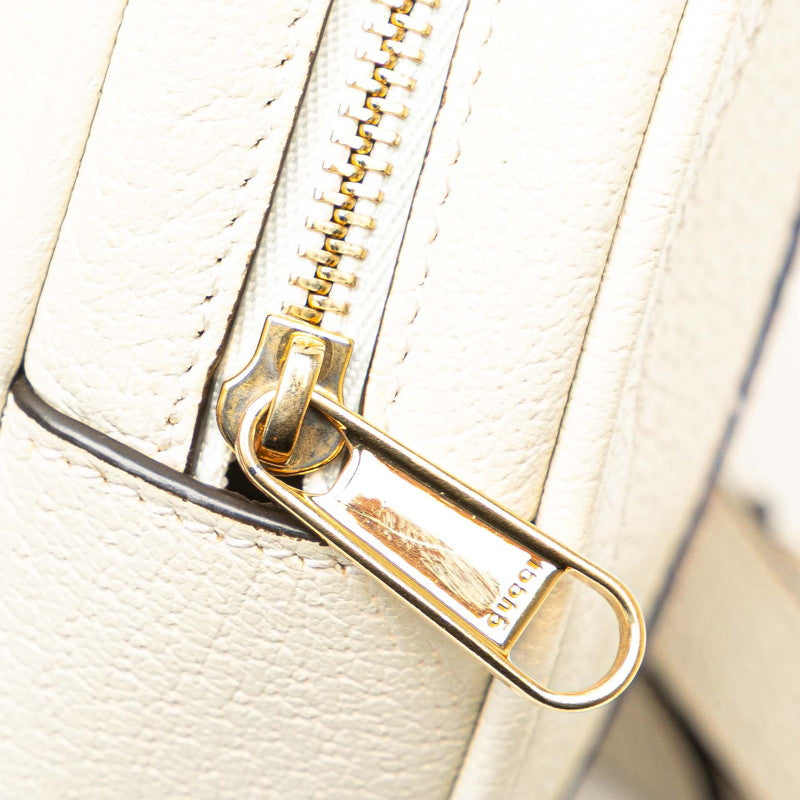 グッチ オフィディア リュック バックパック 598661 ホワイト マルチカラー PVC レザー レディース GUCCI 【中古】