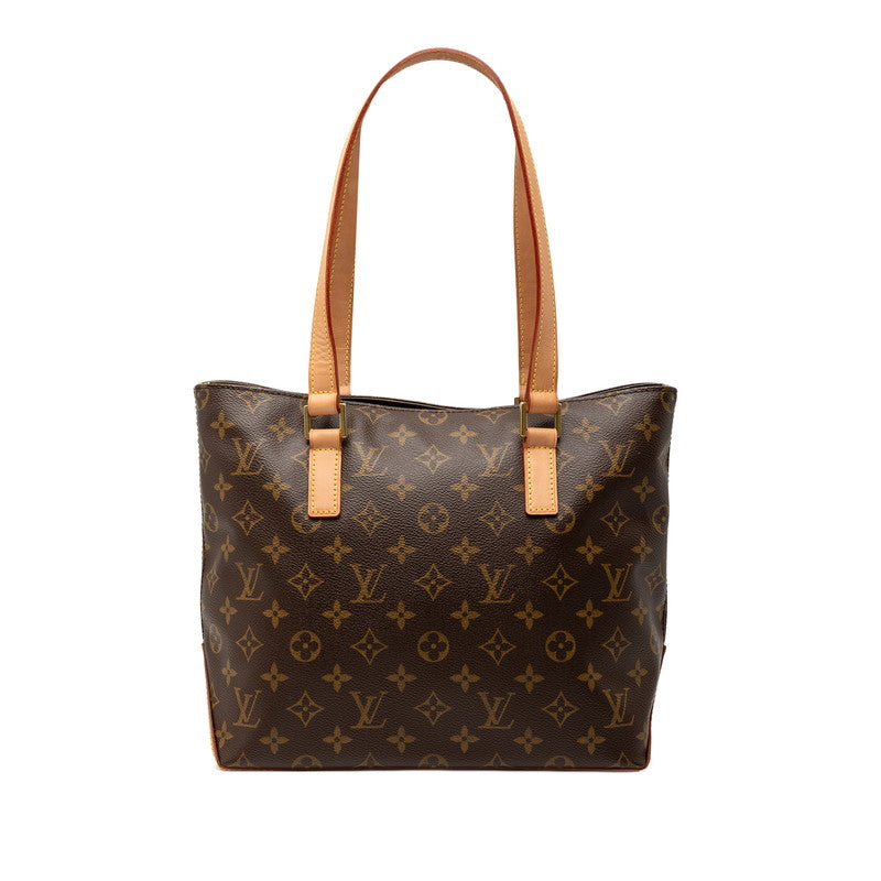 ルイ ヴィトン モノグラム カバピアノ トートバッグ ショルダーバッグ M51148 ブラウン PVC レザー レディース LOUIS VUITTON 【中古】