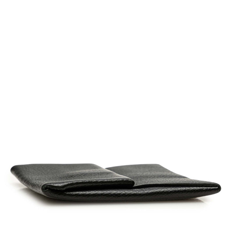エルメス バスティア コインケース ブラック ヴォーエプソン レディース HERMES 【中古】