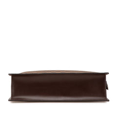 ルイ ヴィトン ダミエ ヴェニスGM ハンドバッグ トートバッグ N51146 ブラウン PVC レザー レディース LOUIS VUITTON 【中古】