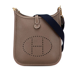 エルメス エブリンTPM ショルダーバッグ エトゥープ ゴールド金具 トリヨンクレマンス レディース HERMES 【中古】