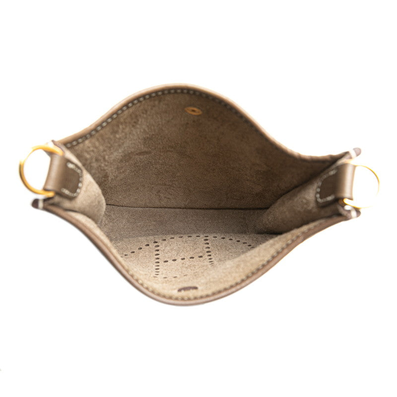 エルメス エブリンTPM ショルダーバッグ エトゥープ ゴールド金具 トリヨンクレマンス レディース HERMES 【中古】