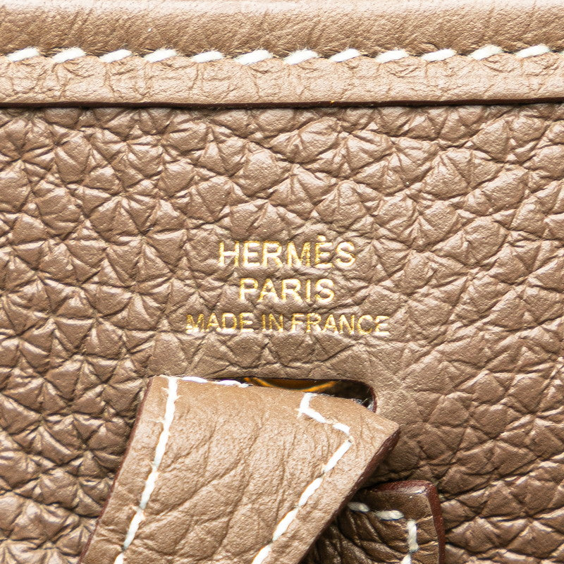 エルメス エブリンTPM ショルダーバッグ エトゥープ ゴールド金具 トリヨンクレマンス レディース HERMES 【中古】