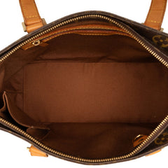 ルイ ヴィトン モノグラム カバピアノ トートバッグ ショルダー M51148 ブラウン PVC レザー レディース LOUIS VUITTON 【中古】