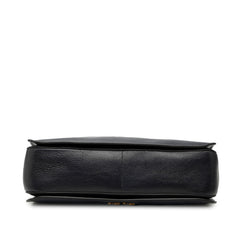 ミュウミュウ マドラス ハンドバッグ ショルダーバッグ 2WAY ネイビー レザー レディース MIUMIU 【中古】