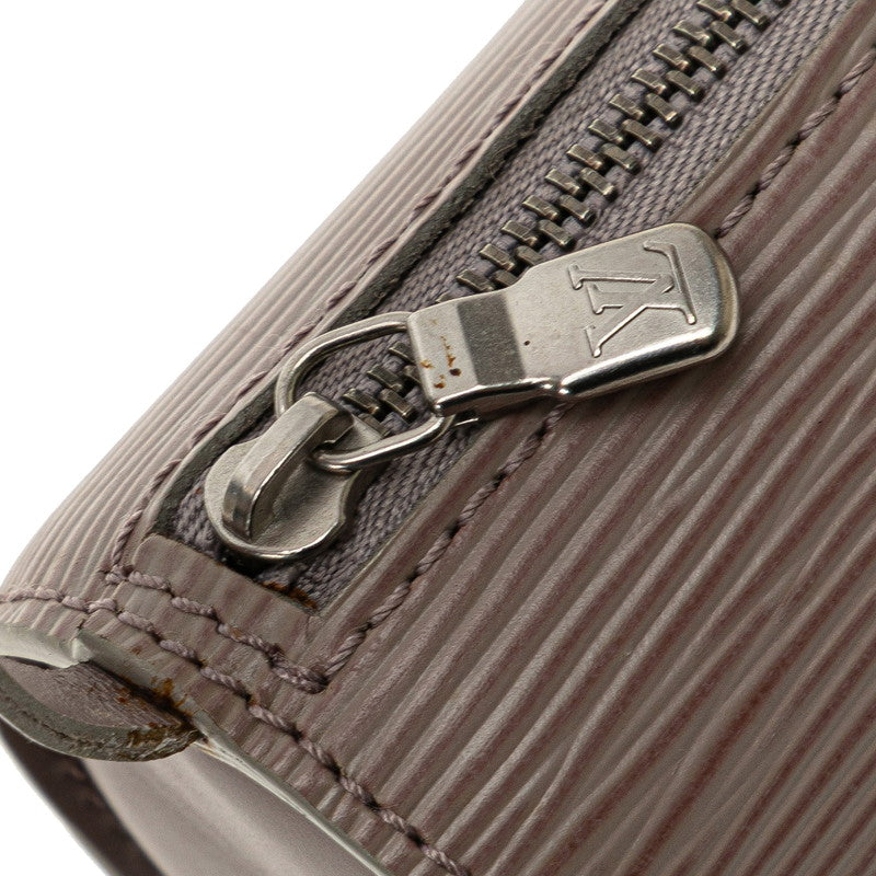 ルイ ヴィトン スフロ 付属 ポーチ M5222B リラ ライラック パープル レザー レディース LOUIS VUITTON 【中古】