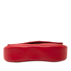 ルイ ヴィトン ニューウェーブ チェーンバッグMM ハンドバッグ ショルダーバッグ 2WAY M51943 レッド レザー レディース LOUIS VUITTON 【中古】