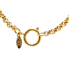 シャネル ヴィンテージ ココマーク チェーン ペンダントネックレス ゴールド メッキ レディース CHANEL 【中古】