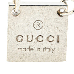 グッチ ロゴプレート ネックレス SV925 シルバー レディース GUCCI 【中古】