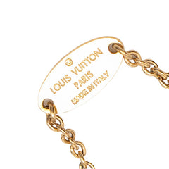 ルイ ヴィトン エッセンシャルV ネックレス M61083 ゴールド メッキ レディース LOUIS VUITTON 【中古】