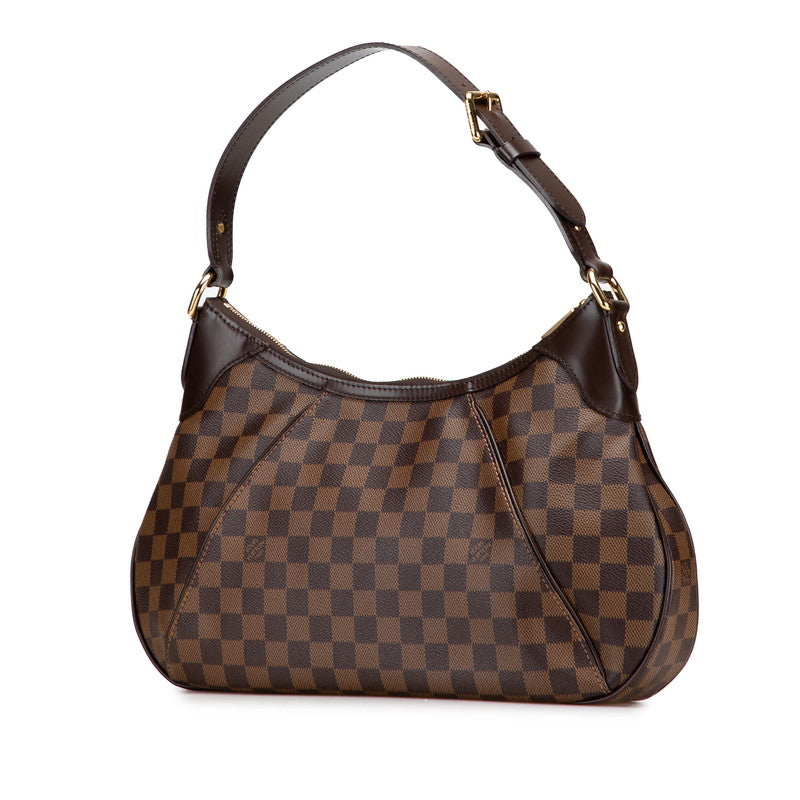 ルイ ヴィトン モノグラム テムズGM ワンショルダーバッグ ハンドバッグ M56383 ブラウン PVC レザー レディース LOUIS VUITTON 【中古】