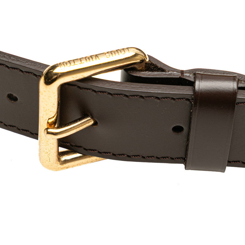 ルイ ヴィトン モノグラム テムズGM ワンショルダーバッグ ハンドバッグ M56383 ブラウン PVC レザー レディース LOUIS VUITTON 【中古】
