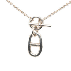 エルメス シェーヌダンクル アミュレット ペンダントネックレス SV925 シルバー レディース HERMES 【中古】