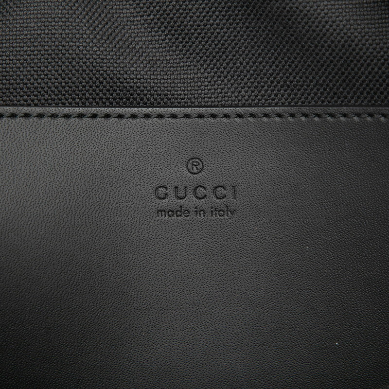 グッチ GGデニム ショルダーバッグ 499621 ブラック デニム レザー レディース GUCCI 【中古】