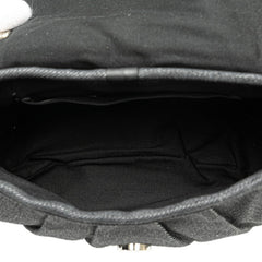 バーバリー ノバチェック 斜め掛け ショルダーバッグ ブラック ベージュ デニム レディース BURBERRY 【中古】