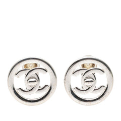 シャネル ココマーク ターンロック ヴィンテージ イヤリング 97P シルバー メタル レディース CHANEL 【中古】