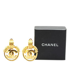 シャネル ヴィンテージ ココマーク イヤリング ゴールド メッキ レディース CHANEL 【中古】