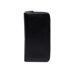 プラダ ラウンドジップ オーガナイザー 長財布 ブラック サフィアーノレザー レディース PRADA 中古