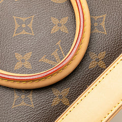 ルイ ヴィトン モノグラム アルマBB ハンドバッグ ショルダーバッグ 2WAY M53152 ブラウン PVC レザー レディース LOUIS VUITTON 【中古】