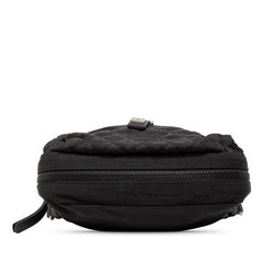 シャネル スポーツライン ショルダーバッグ ブラック ナイロン レザー レディース CHANEL 【中古】