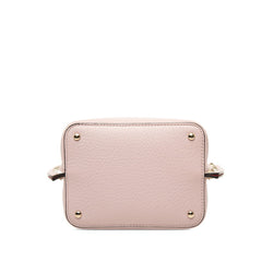 ヴァレンチノ ロックスタッズ ハンドバッグ ピンク レザー レディース Valentino 【中古】