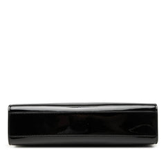 サンローラン マンハッタン ショルダーバッグ 579271 ブラック パテントレザー レディース SAINT LAURENT 中古