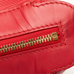 ルイ ヴィトン エピ ダヌーラMM ハンドバッグ ショルダーバッグ 2WAY ルージュ レッド レザー レディース LOUIS VUITTON 中古