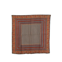 シャネル 総柄 タッセル柄 スカーフ マルチカラー シルク レディース CHANEL 【中古】