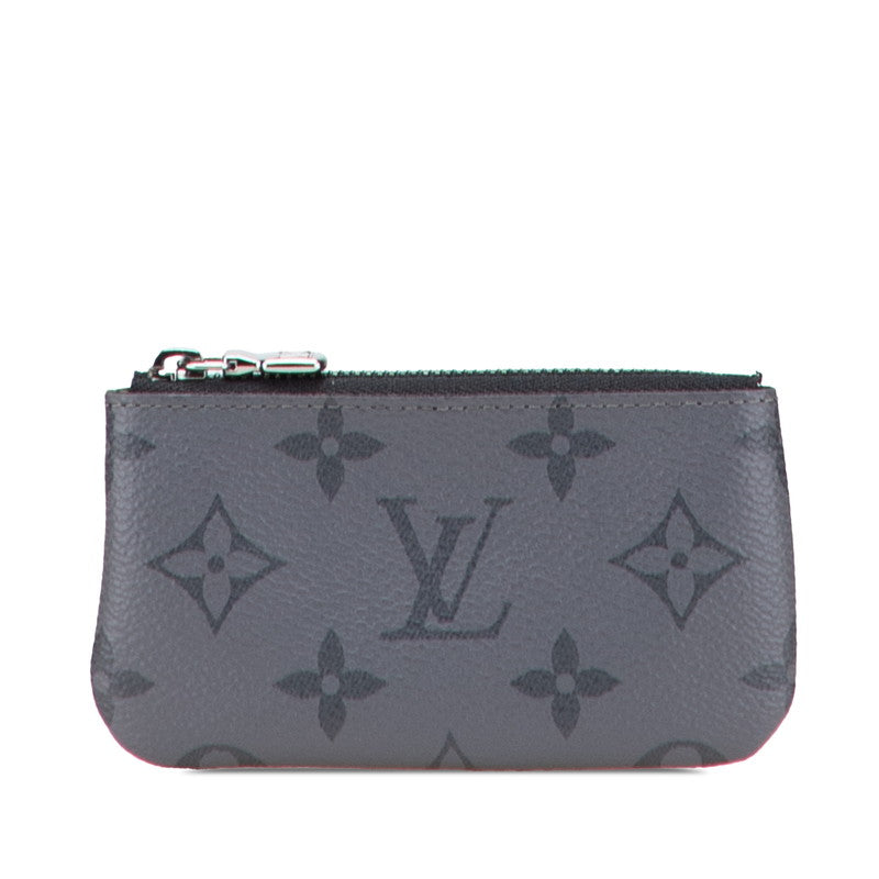 ルイ ヴィトン モノグラム エクリプス ポシェット クレ リバース コインケース M80905 グレー PVC レザー メンズ LOUIS VUITTON 【中古】