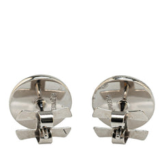 エルメス エクリプス ピアス シルバー ライトピンク メタル レディース HERMES 【中古】