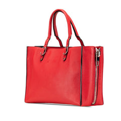 バレンシアガ ザ ペーパー ミニ トートバッグ ショルダーバッグ 2WAY 399531 レッド レザー レディース BALENCIAGA 中古