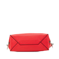 バレンシアガ ザ ペーパー ミニ トートバッグ ショルダーバッグ 2WAY 399531 レッド レザー レディース BALENCIAGA 【中古】