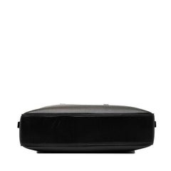 サルヴァトーレフェラガモ ビジネスバッグ ブリーフケース ショルダーバッグ 2WAY EO-24 7201 ブラック レザー メンズ Salvatore Ferragamo 中古