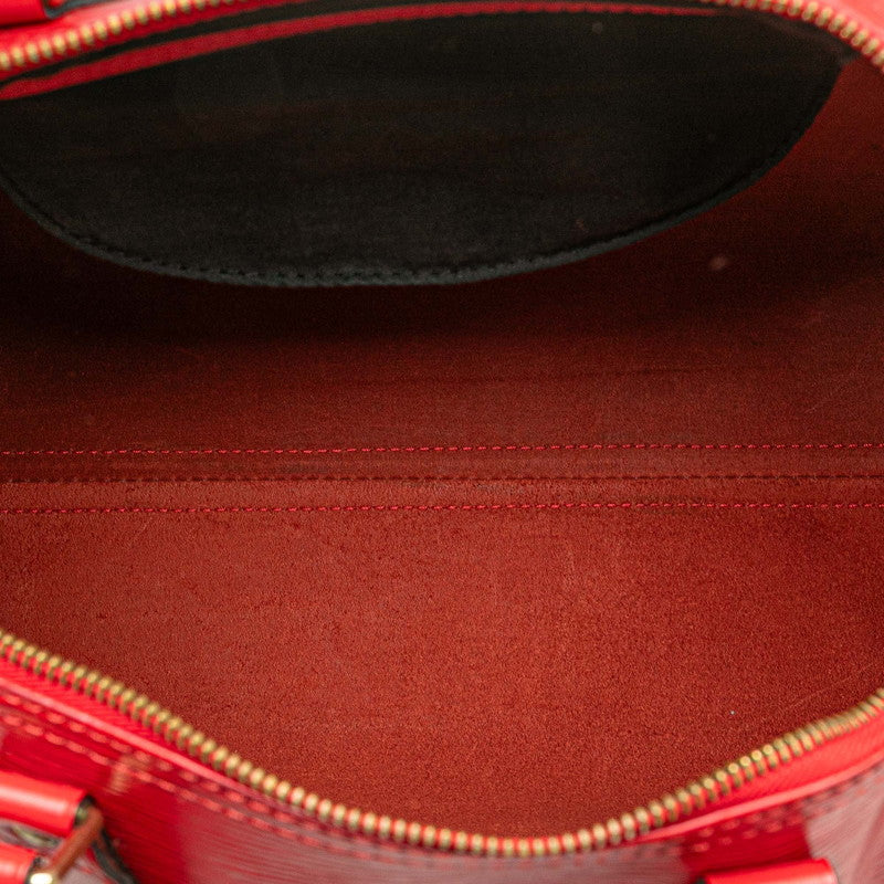 ルイ ヴィトン エピ スピーディ35 ハンドバッグ ボストンバッグ M42997 カスティリアンレッド レザー レディース LOUIS VUITTON 【中古】