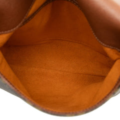 ルイ ヴィトン モノグラム ミュゼット サルサロング 斜め掛け ショルダーバッグ M51387 ブラウン PVC レザー レディース LOUIS VUITTON 【中古】