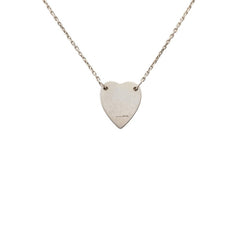 グッチ ハート ネックレス SV925 シルバー レディース GUCCI 【中古】