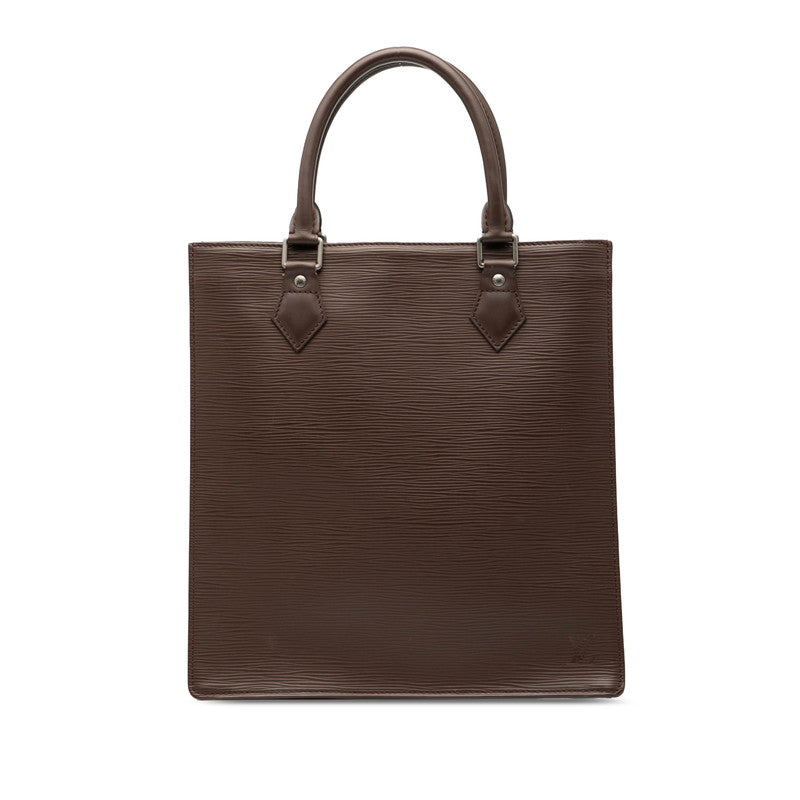 ルイ ヴィトン エピ サックプラPM ハンドバッグ M5274D モカ ブラウン レザー レディース LOUIS VUITTON 【中古】