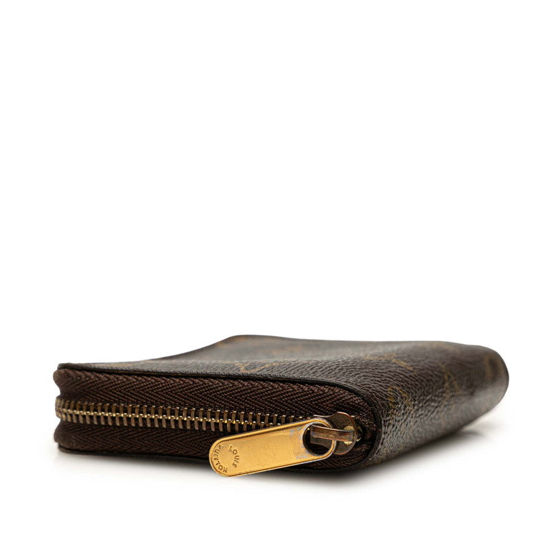 ルイ ヴィトン モノグラム ジッピー コインパース コインケース 小銭入れ M60067 ブラウン PVC レザー レディース LOUIS VUITTON 【中古】