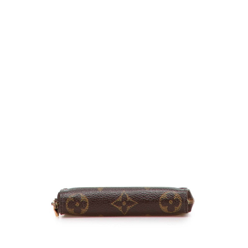 ルイ ヴィトン モノグラム ジッピー コインパース コインケース 小銭入れ M60067 ブラウン PVC レザー レディース LOUIS VUITTON 【中古】