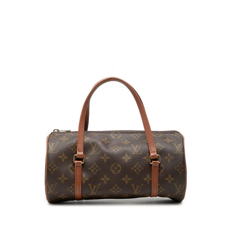 ルイ ヴィトン モノグラム パピヨン26 ハンドバッグ M51366 ブラウン PVC レザー レディース LOUIS VUITTON 【中古】