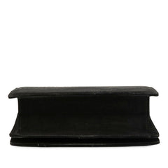 サルヴァトーレフェラガモ ショルダーバッグ ハンドバッグ 2WAY ブラック スウェット レザー レディース Salvatore Ferragamo 【中古】