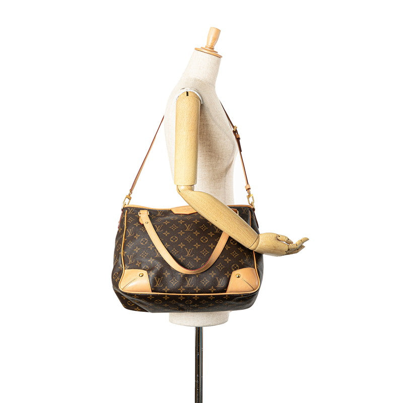 ルイ ヴィトン モノグラム エストレーラMM トートバッグ ショルダーバッグ 2WAY M41232 ブラウン PVC レザー レディース LOUIS VUITTON 【中古】
