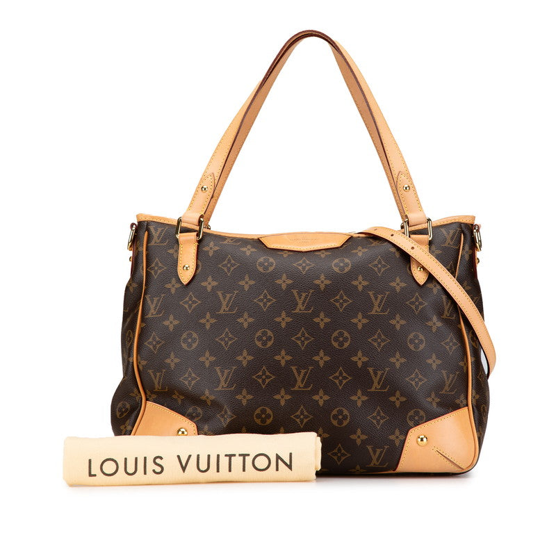 ルイ ヴィトン モノグラム エストレーラMM トートバッグ ショルダーバッグ 2WAY M41232 ブラウン PVC レザー レディース LOUIS VUITTON 【中古】