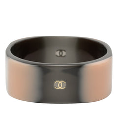 シャネル ココマーク バングル ブラック ピンク プラスチック レディース CHANEL 【中古】
