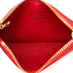 ルイ ヴィトン エピ ポシェットクレ コインケース 小銭入れ M63807 カスティリアンレッド レザー レディース LOUIS VUITTON 【中古】
