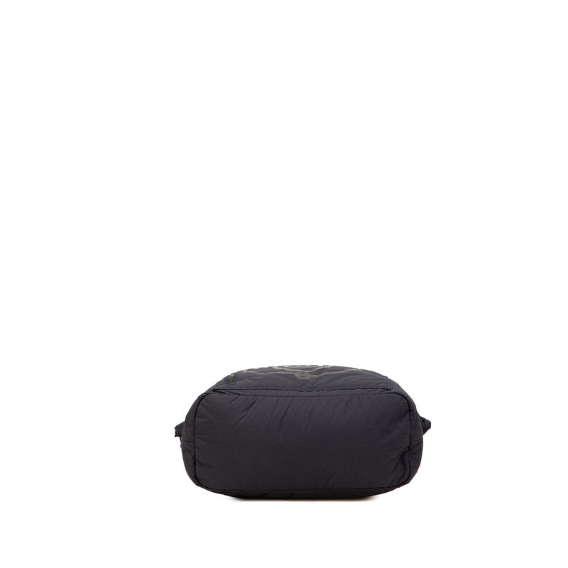 ロエベ トートバッグ ブラック ナイロン レザー レディース LOEWE 【中古】