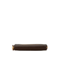ルイ ヴィトン モノグラム ジャイアント ジッピー コインパース コインケース M69354 ブラウン PVC レザー レディース LOUIS VUITTON 【中古】
