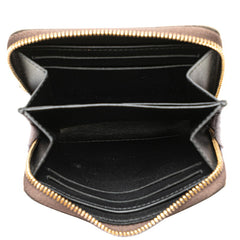 ルイ ヴィトン モノグラム ジャイアント ジッピー コインパース コインケース M69354 ブラウン PVC レザー レディース LOUIS VUITTON 【中古】